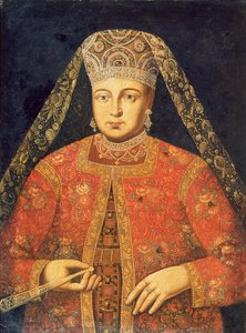 Portrett av Tsarina Marfa Matveyevna (1664-1715)